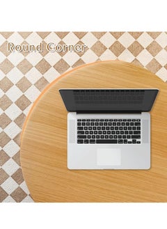 Hihonor Irregular Shape Table Living Room Small Apartment Home Unique Retro Modern Wooden Coffee Table for Living Room, Office, Lounge Natural  - Image 5