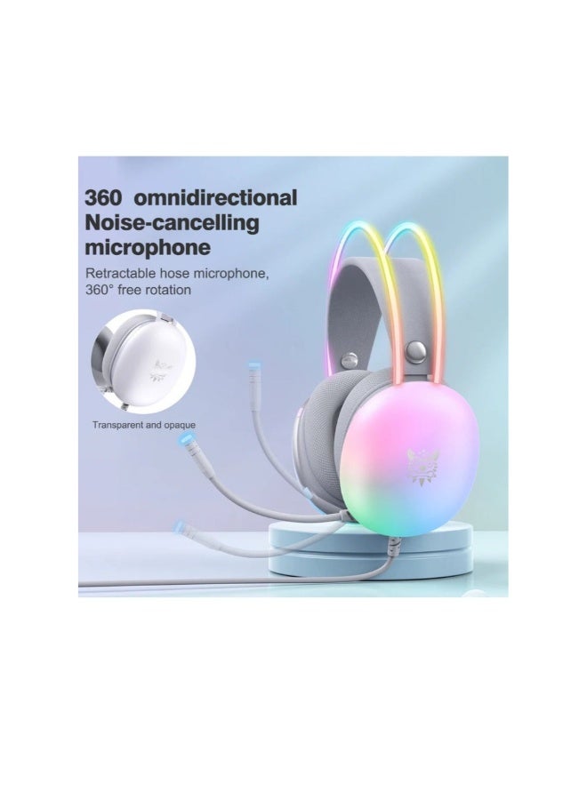 ACLIX Onikuma X25 Gaming Headset Over-Ear Gaming Wired Headphones with Mic - Image 3