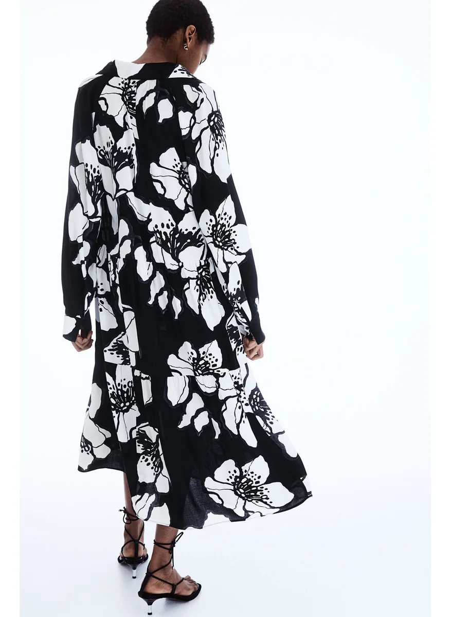 اتش اند ام Viscose Shirt Dress