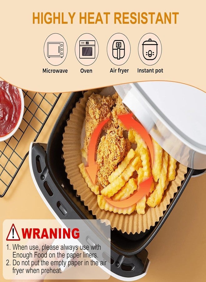 La Neelja Air Fryer Disposable Paper Liner - Non-Stick Disposable Air Fryer Liners - Baking Paper for Air Fryer - Oil-Proof Parchment Paper - Baking Roasting Microwave use (1Pack) - Image 4