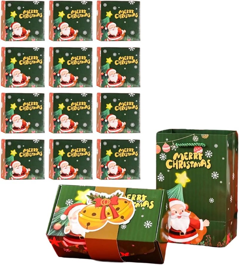 صندوق هدية أحمر منبثق قابل لإعادة الاستخدام، تغليف عطلة، حرفة ورقية، زينة حفلة - Image 2