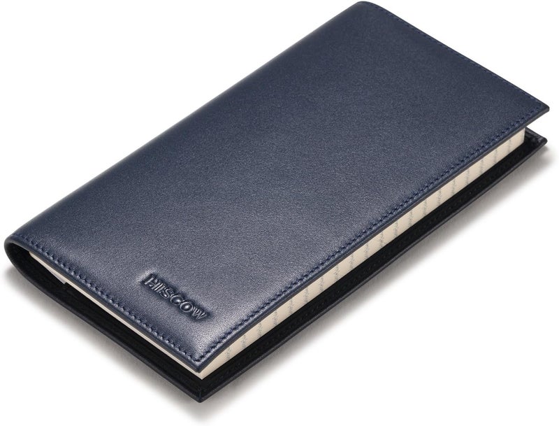 HISCOW Minimalist Checkbook Cover - Full Grain Leather - Image 5