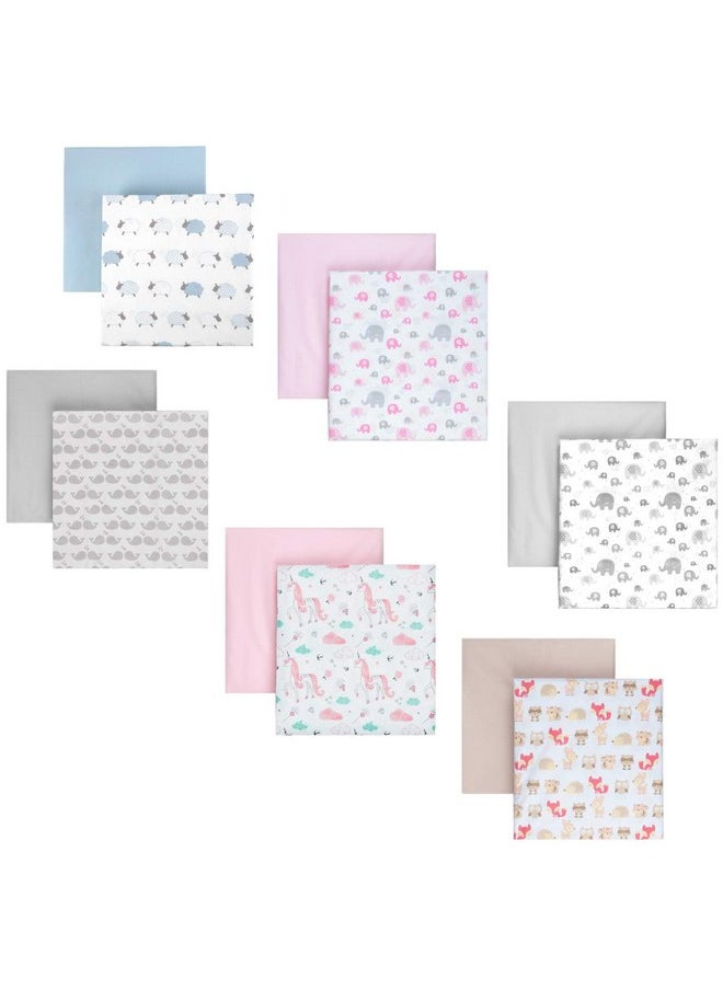 Tadpoles Tadpoles 2-Piece Sheep Crib Sheets | Collection of 2 Fitted Crib Sheets | Made of 100% Brushed Microfiber Polyester | Soft, Smooth, Breathable & Durable | Ideal for Babies | Blue & White  - Image 5