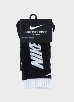 Nike Kids 3 Pack Hybrid Crew Socks  - Image 3