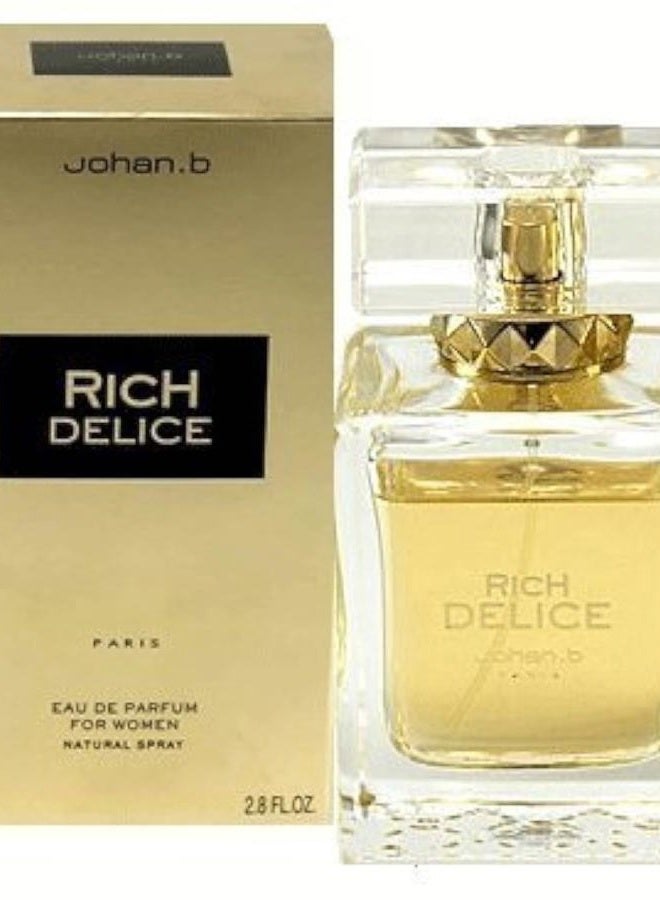 Johan ب. ريتش ديليس للنساء بخاخ عطر، 2.8 أونصة - Image 1