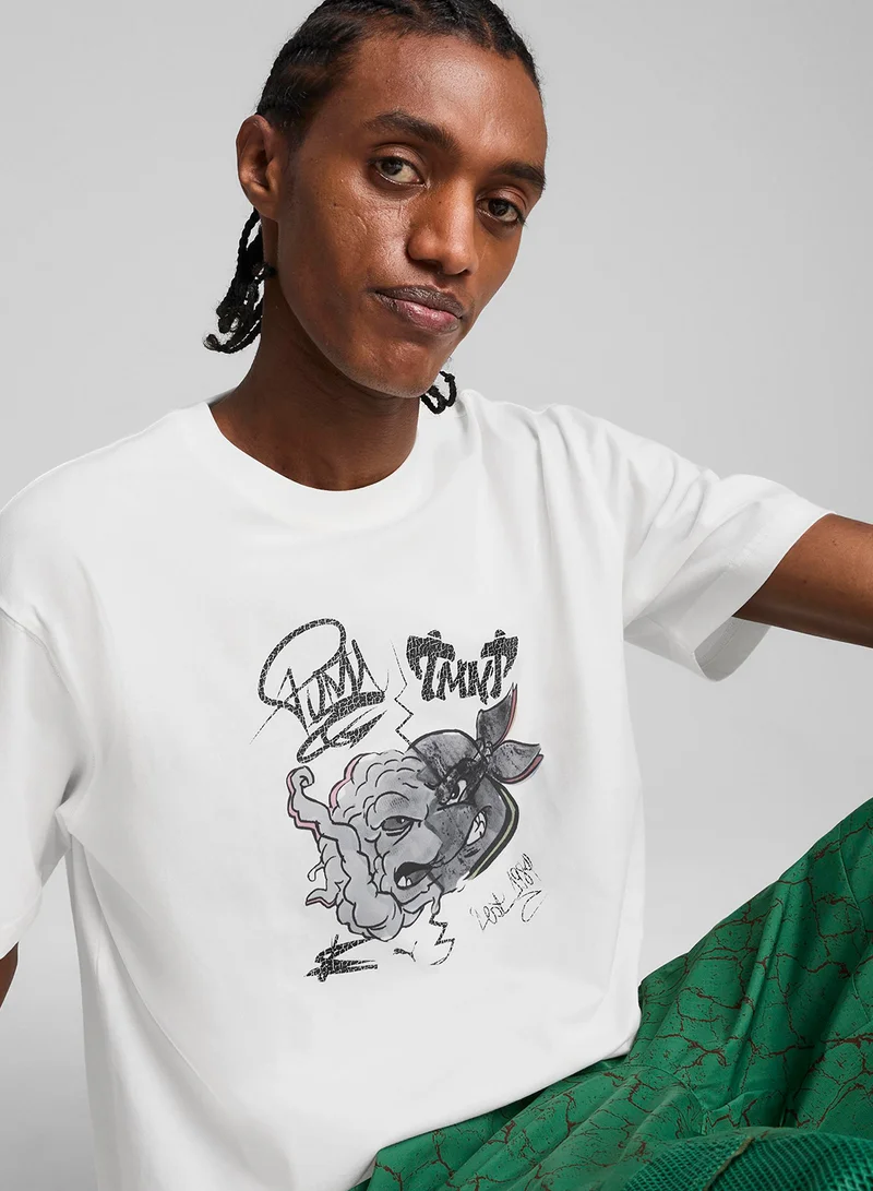 PUMA Tmnt Relaxed Graphic T-Shirt