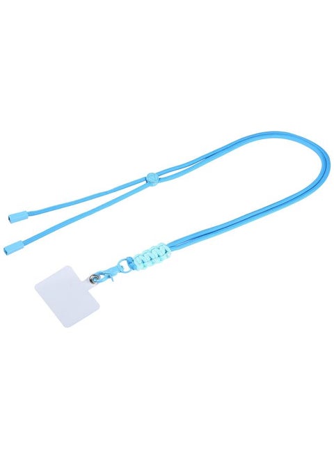 Universal Phone Spray Color Hardware Lanyard(Blue)