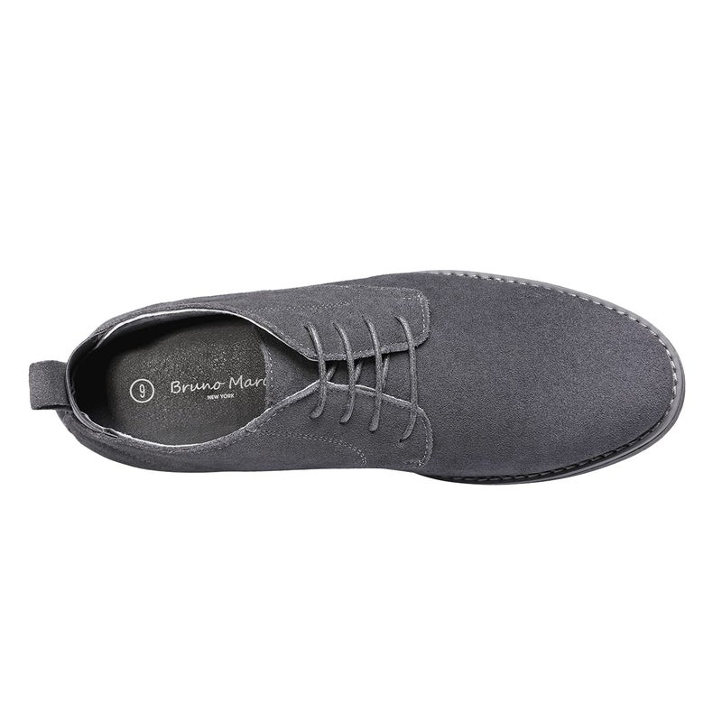Bruno Marc Men's Classic Dress Casual Chukka Boots 2.0,Size 12,Grey,CHUKKA - Image 4