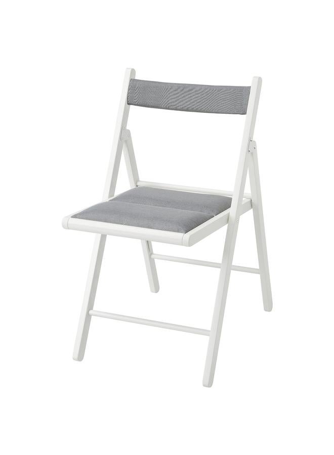 Green Tiger Folding chair, white/Knisa light grey - Image 1