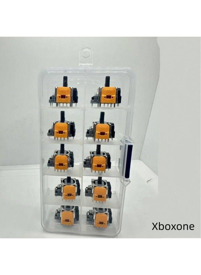 PS5 Hall Electromagnetic Rocker 10 Pack Suit PC Transparent Boxed PS4 Hall Rocker XBOXONE Accessories-Product Color:Ps4 Hall Joystick 10 Pieces In Box  - Image 3