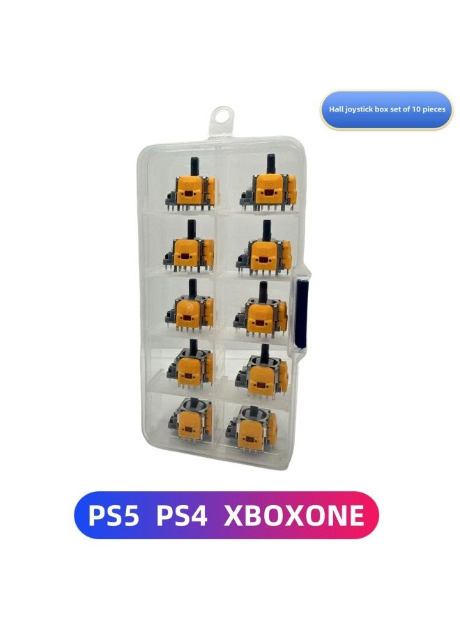 PS5 Hall Electromagnetic Rocker 10 Pack Suit PC Transparent Boxed PS4 Hall Rocker XBOXONE Accessories-Product Color:Ps4 Hall Joystick 10 Pieces In Box  - Image 2