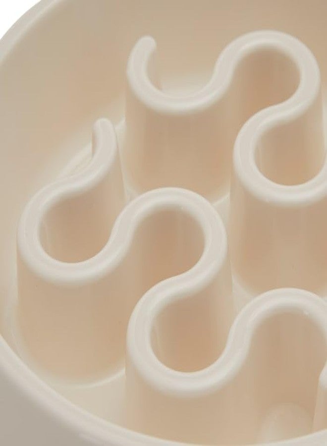 EveryYay Take it Slow White Slow Feeder Pet Bowl 2.5 Cups - Image 5