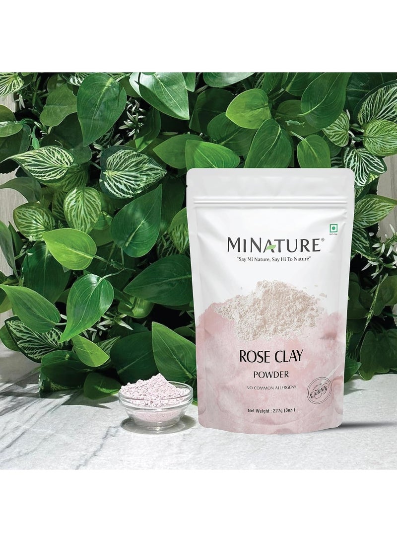 minature Pure Rose Clay 227g(8oz) | 100% Natural Premium Pink Kaolin Powder for Facial Masks & Cleansing | All Skin Types - Image 4