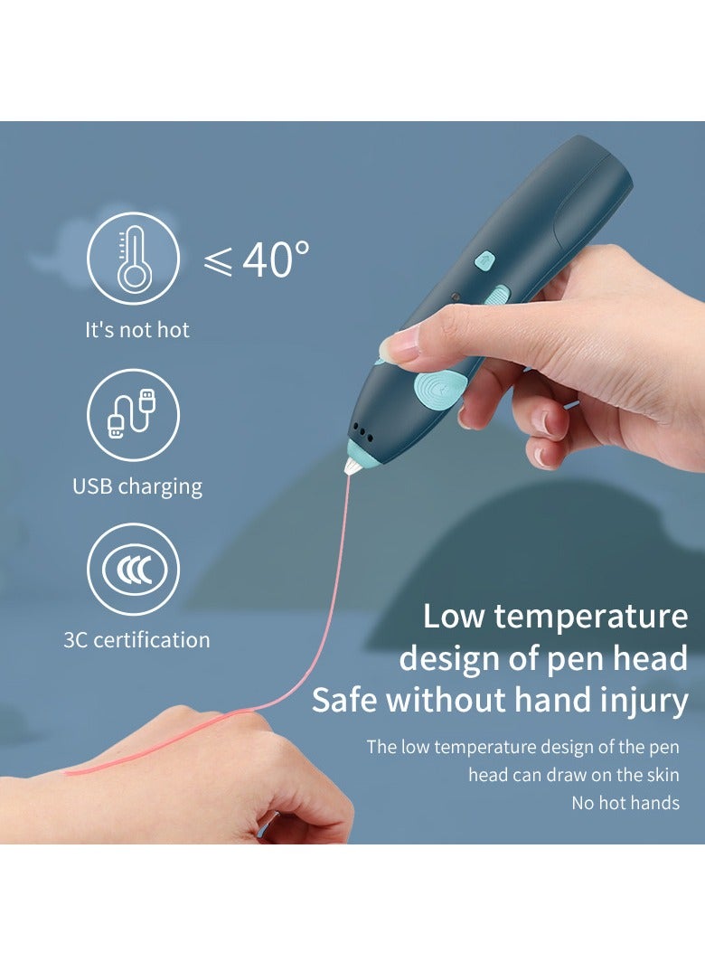 general Low temperature non-hot 3D printing pen wireless 3d children's three-dimensional graffiti pen 3b painting pen - Image 4