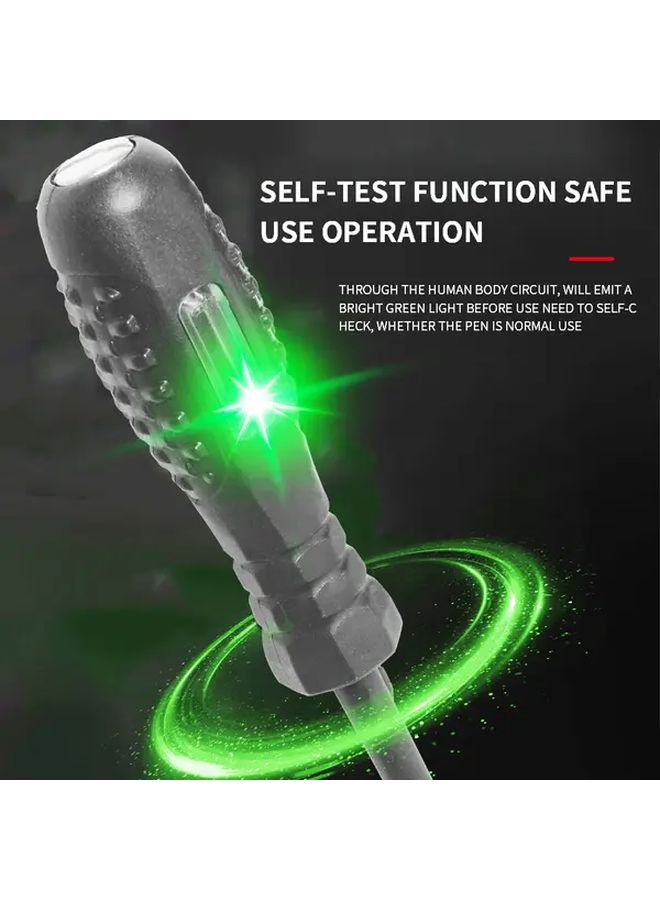 2pcs Voltage Testers with Digital Display Intelligent Screwdriver Tester for Circuit Testing - Image 4