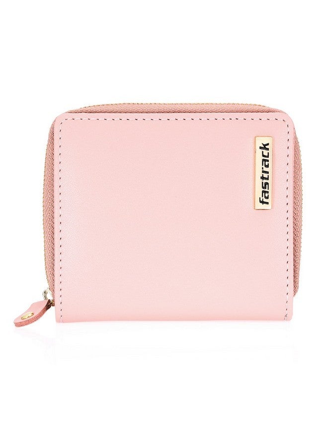 Fastrack Women Faux Leather Everyday Wallet | Multiple Card Slots, ID Window, Zip Pocket, Phone Compartment and Cash Slots | Organized and Stylish | Wallet for Casual Carry - Image 4