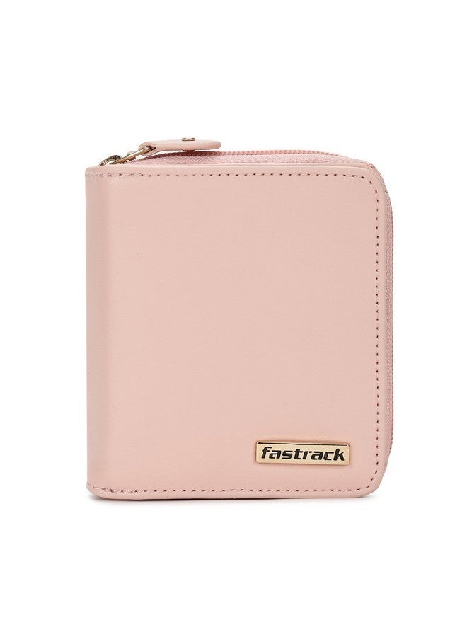 Fastrack Women Faux Leather Everyday Wallet | Multiple Card Slots, ID Window, Zip Pocket, Phone Compartment and Cash Slots | Organized and Stylish | Wallet for Casual Carry - Image 1