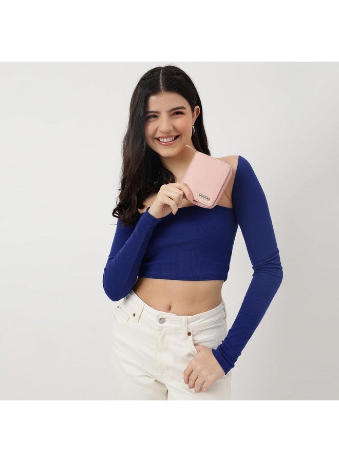 Fastrack Women Faux Leather Everyday Wallet | Multiple Card Slots, ID Window, Zip Pocket, Phone Compartment and Cash Slots | Organized and Stylish | Wallet for Casual Carry - Image 2