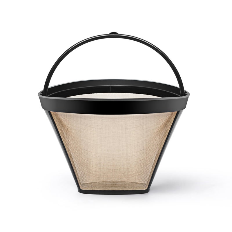 BRENSTEN Reusable #4 Cone Coffee Filter Basket for Ninja Coffee Makers Ninja Coffee Accessories - 1 Pack Permanent Replacement for Ninja Coffee Brewers - Image 1
