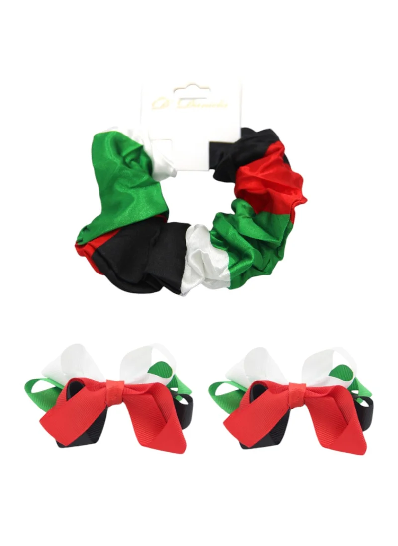 D'Daniela D' Daniela - UAE National Day Hair Clips and Scrunchie