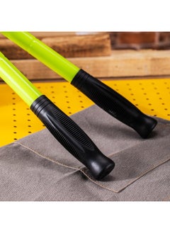 Deli Hedge Gardening Shear – 33-Inch, Telescopic Handle, Teflon-Coated Straight Blade, Non-Slip Grip, Green – Professional Garden Trimming Tool  - Image 4