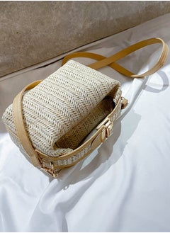 KASTWAVE Crossbody Bags For Women Weaving Bag Shoulder Bag Cross Body Bag Trendy Handbags Purse Beach Vacation  - Image 3
