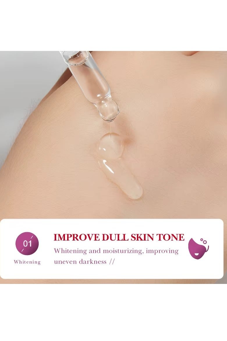 SADOER Niacinamide Whitening Freckle Brightening Essence Serum For Face Dark Spot Removal Skin Glow Pore Care and Hydration For Women and Men - Image 3