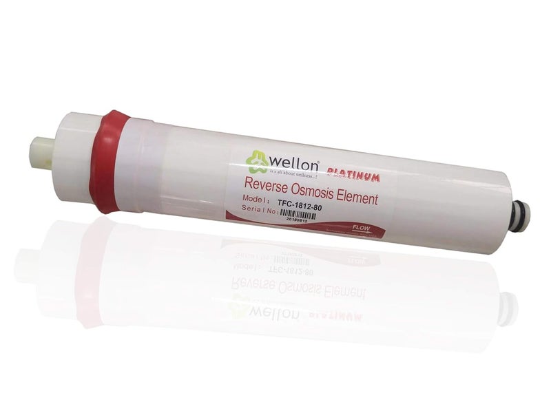 Wellon Platinum Membrane for All Type of RO Water Purifier 80 GPD 2500 TDS - Image 1