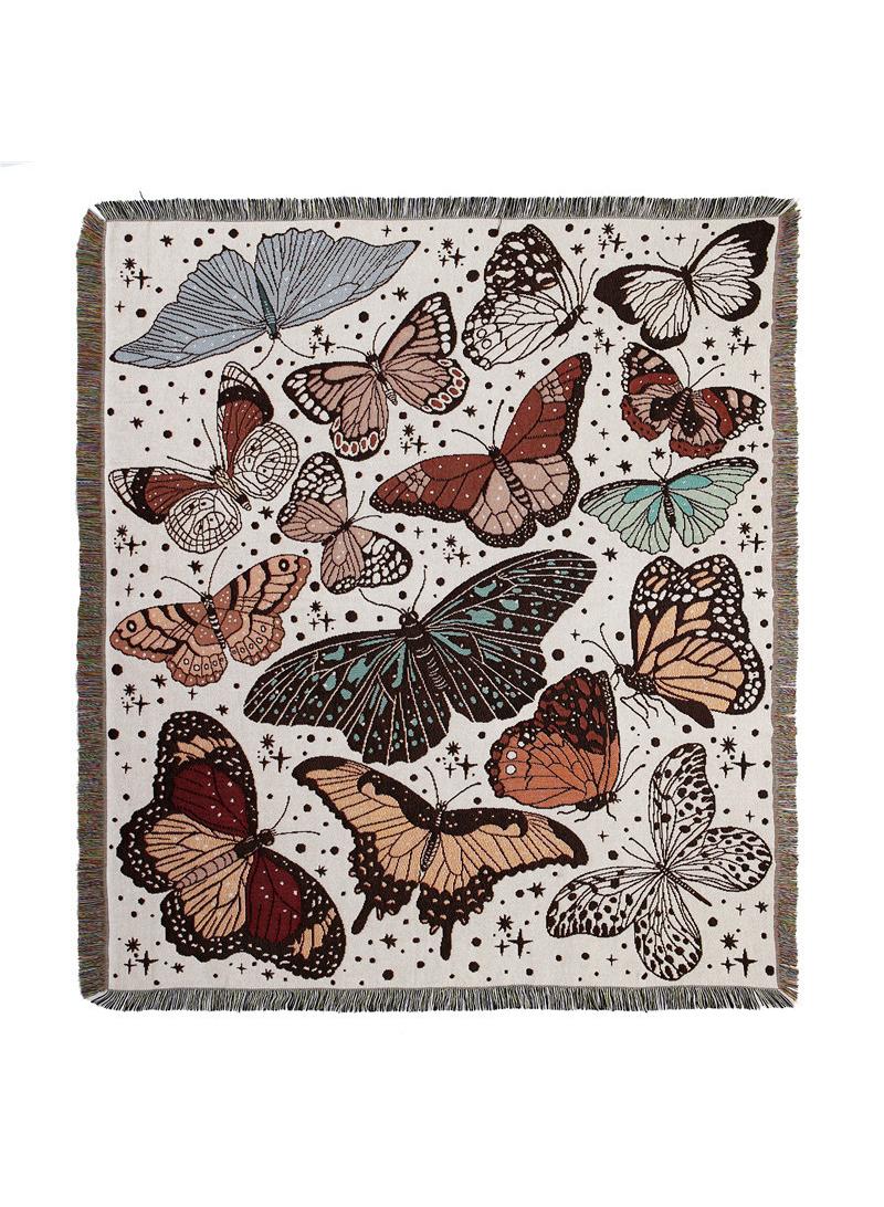 Y&D 160*130cm Camping Blanket Outdoor Blanket Picnic Blanket Sofa Blanket Bed End Blanket Air Conditioning Blanket Shawl Blanket Thread Blanket  - Image 1