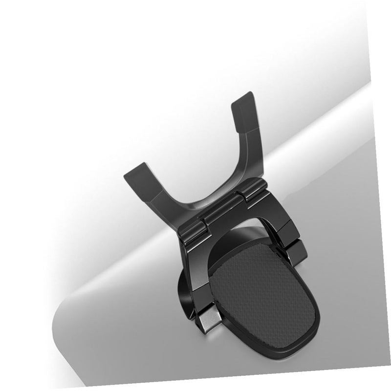 Aluminum Alloy Foldable Laptop Stand Portable Cooling Riser Holder For Desk Black - Image 5