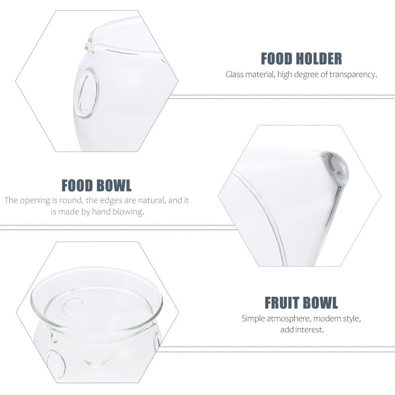 Glass Salad Bowl 170ml Food Grade For Fruit Vegetable And Molecular Cuisine - Image 4