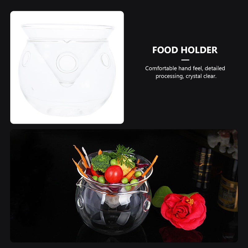 Glass Salad Bowl 170ml Food Grade For Fruit Vegetable And Molecular Cuisine - Image 5