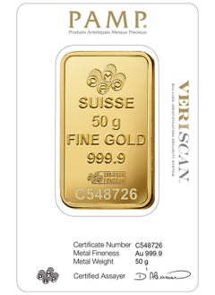 PAMP Pamp Suisse Queen Fortuna 50g Gold Bar 24KT - 50 Grams  - Image 2