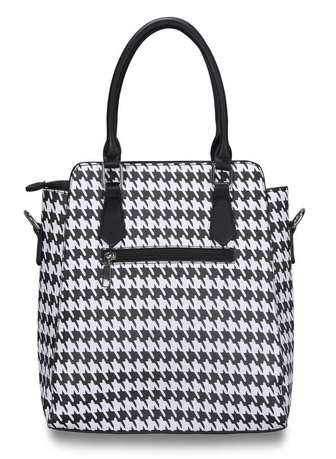 sqlp Large Purse for Women Tote Bags Trendy Designer Crossbody purse Womens Shoulder Bags Hobo Bag Black With White - Image 2