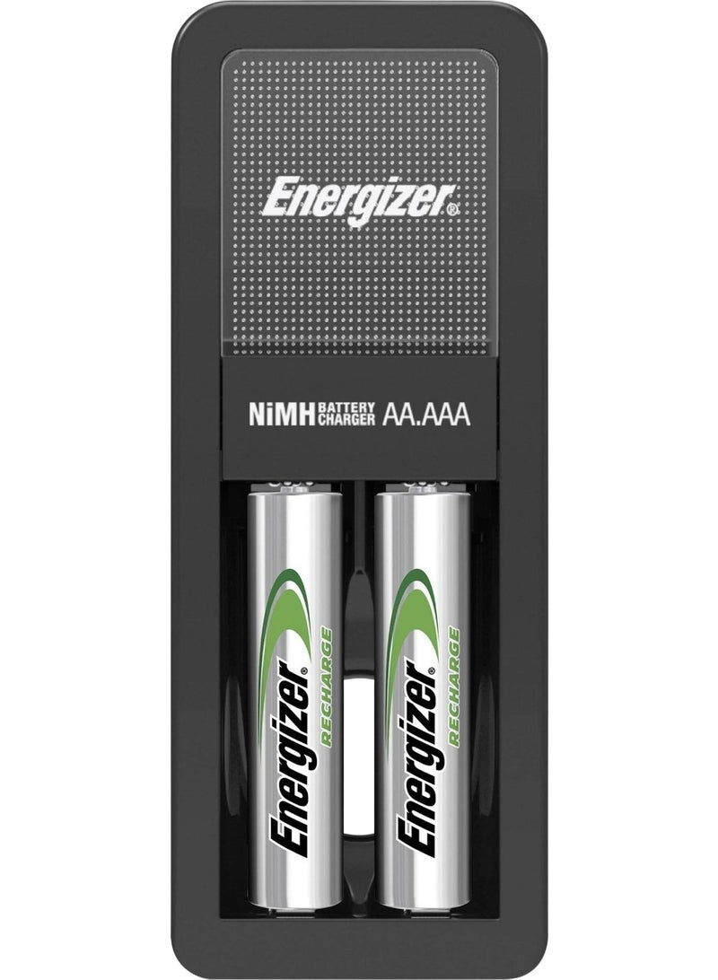 إنرجايزر شاحن إنرجايزر + 2 بطارية إنرجايزر AAA قابلة لإعادة الشحن - (1.2V) - Image 2