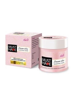 Must Have Dream Glow Sleeping Mask L With 24K Gold Rose Water Hyaluronic Acid - pzsku/ZC0A28079920883794E11Z/45/_/1682332273/afb75a2c-f245-4adc-92ce-667d46e9acd0