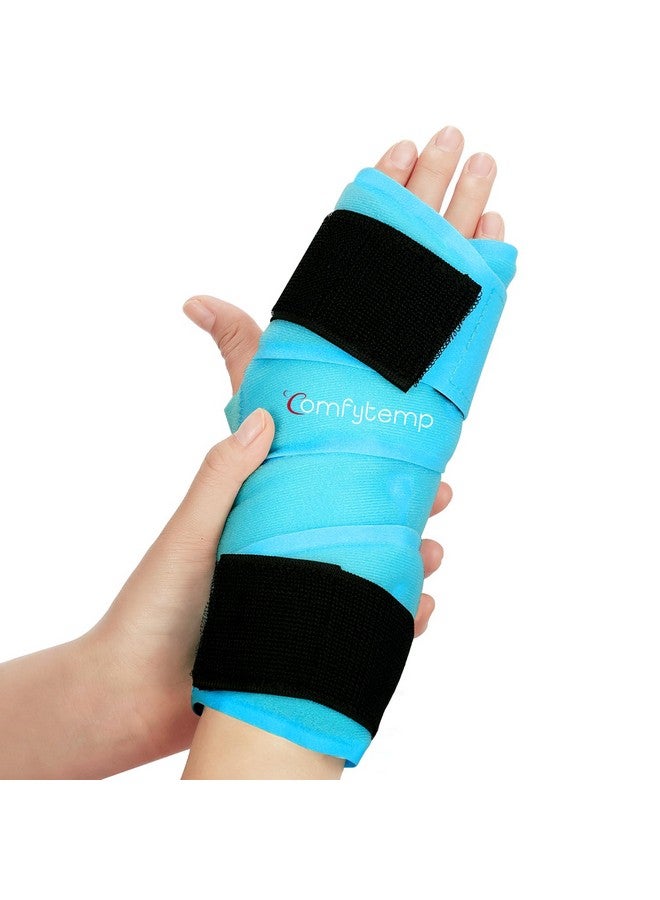 Comfytemp Full Hand Wrist Ice Pack Wrap for Carpal Tunnel Relief, FSA HSA Eligible, 33" Wrist Brace Reusable Compression Hand Support for Injuries, Tendonitis, Arthritis, Swelling, Cold Hot Therapy - Image 1