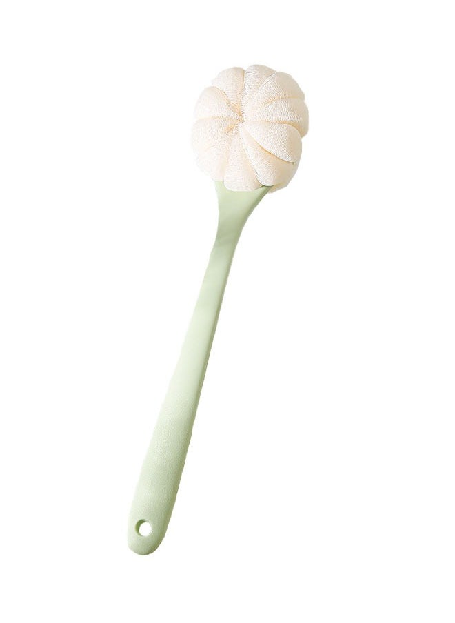 Generic - Double Sided Bath Brush,2 in 1 Bath Tool ,Long Handled Soft Bristle Brush,Body,Green - Image 1