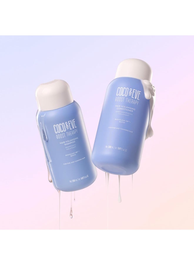 COCO & EVE Coco & Eve Boost Therapy Hair Volumizing Shampoo & Conditioner Bundle Set. With Biotin to Target Fine, Thinning Hair. For Thickening, Nourishing, and Improving Volume, Density & Shine. (18.94 Fl Oz)  - Image 2