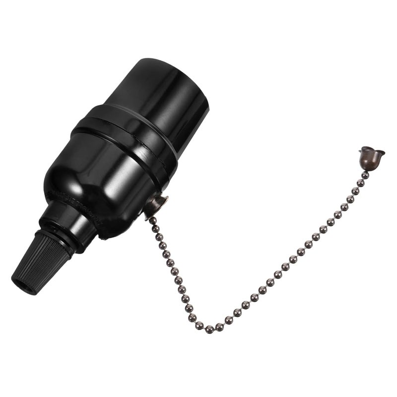 Mipcase Pull Chain Light Fixture Base Lamp Holder Design for Table Pendant and Wall Lights Easy Operation for Lighting Needs - Image 1