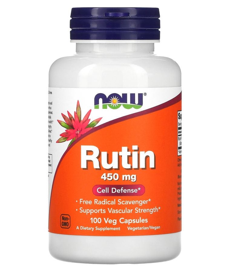 now Rutin 450 mg 100 Veg Capsules