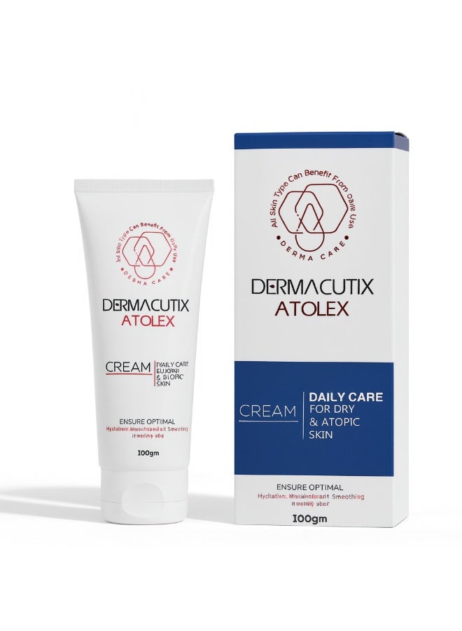Dermacutix Atolex Daily Care Cream for Dry & Sensitive Skin 100g - Image 1