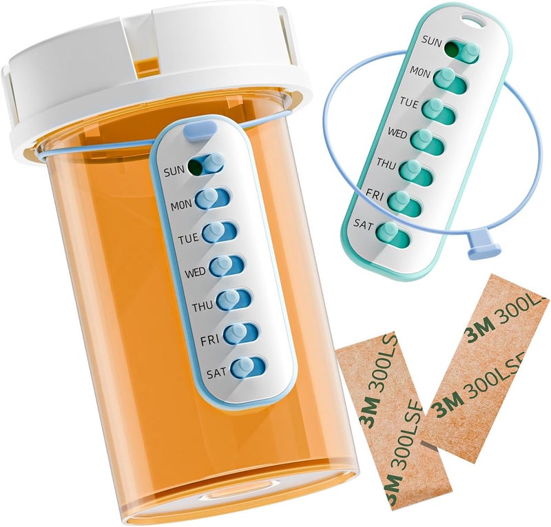 Pill Organizer for Weekly Medication Tracking