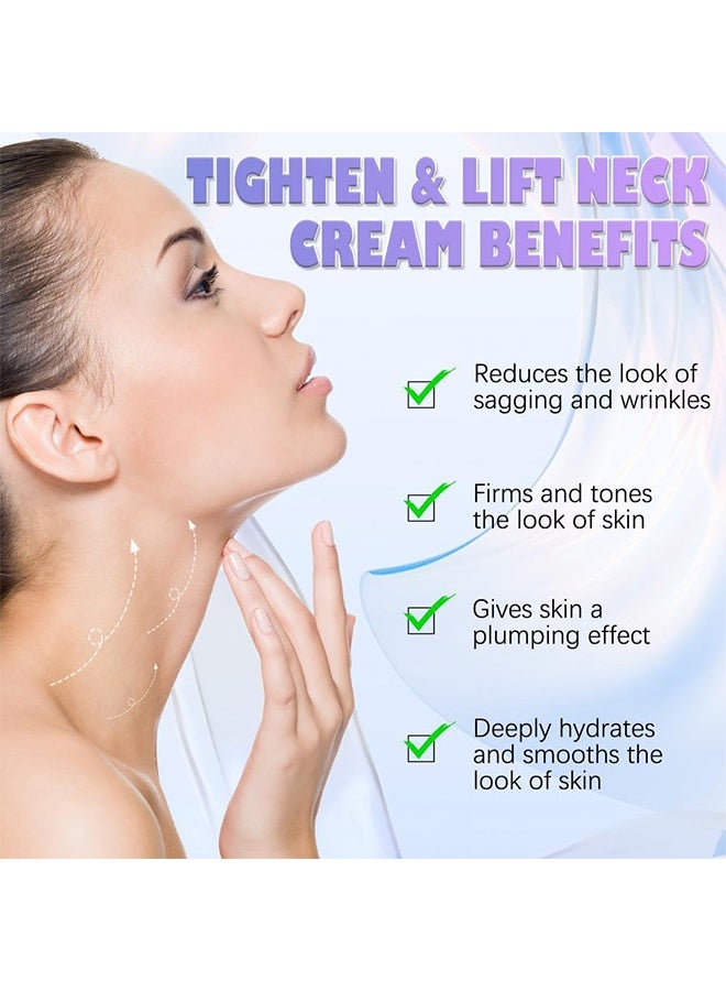 LIFT Neck Firming Cream Tightening Lifting Sagging Skin, Tighten & Lift Firming Neck Cream, Tighten and Lift Neck Cream for Crepey Skin, Skin Care Moisturizer Cream for Face Neck, 50ml  - Image 2