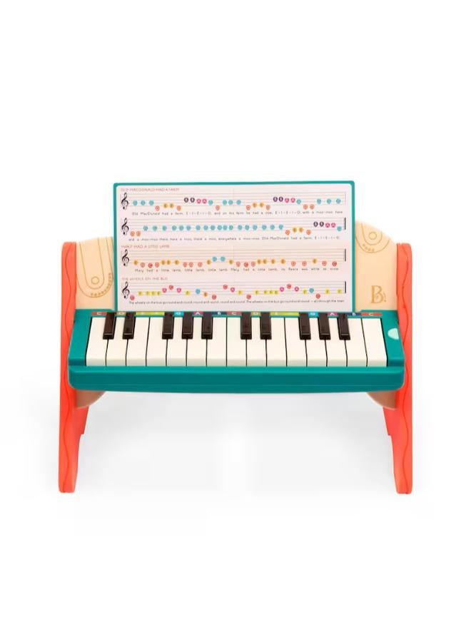 B. Toys Mini Maestro Wooden Toy Piano  - Image 3