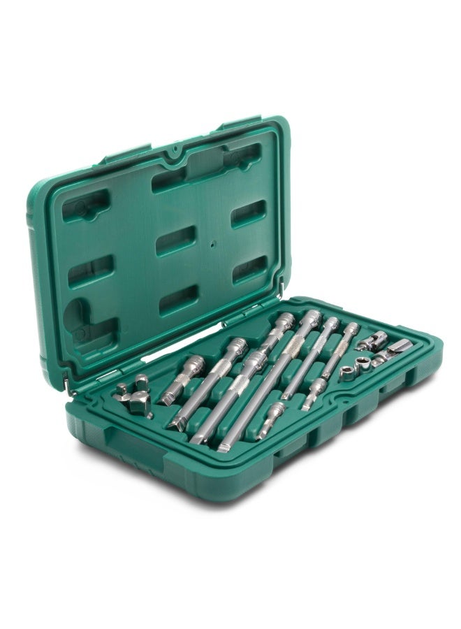 SATA ST09545G 16-Piece 1/4" and 3/8" Drive Accessory Set - Image 1