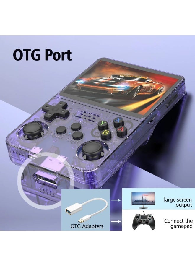 R36S Retro Handheld Game Console with 20000+Games - 3.5 Inch IPS Screen, 64GB, Portable Gaming Device,Gift,Pocket Video Player - Image 5