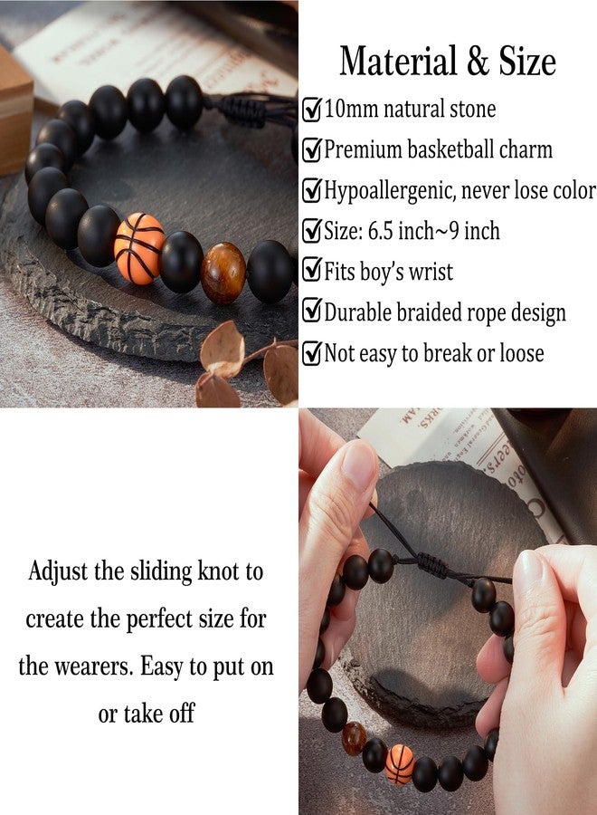 Tarsus Basketball Gifts, Teen Teenage Gift Ideas Basketball Accessories Bracelet Christmas Birthday Dribble Up Basketball Stuff Stocking Stuffers Gifts for Teens Boys 13-15 12-14 12-16 Men - Image 4