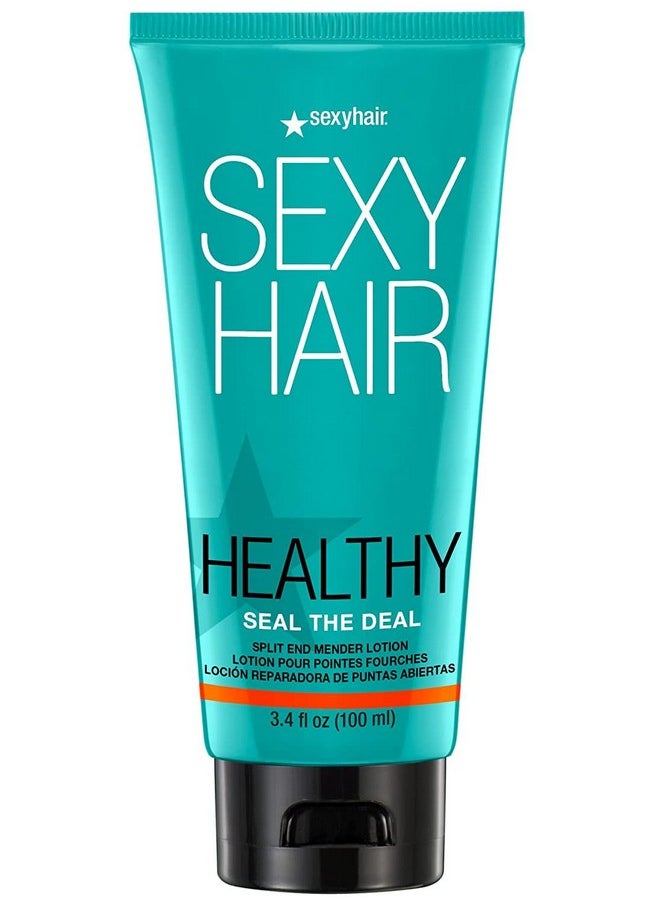 Sexy Hair - SexyHair Healthy Seal the Deal Split End Mender Lotion, 3.4 Oz, Mends Split Ends, All Hair Types - Image 1