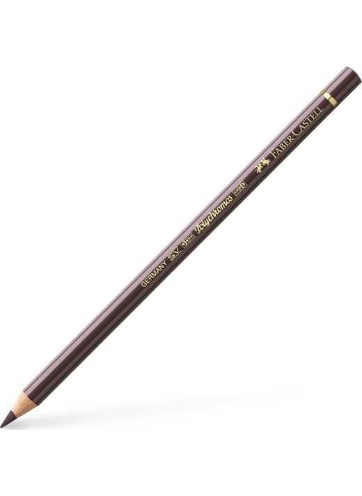 FABER-CASTELL - Polychromos Color Pencil 177 Walnut Brown - Image 1